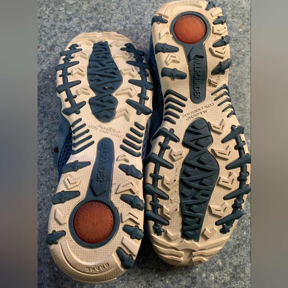 Allrounder Blue Outdoor Shoes Size 8. - Picture 11 of 12